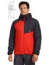 Fotogalerie Men's Down Jacket UNIQ brick/anthracite