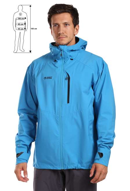 Fotogalerie Men's waterproof hardshell jacket COMET ocean