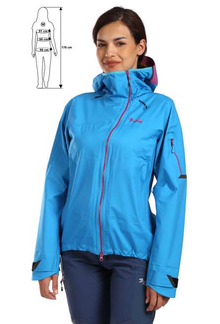 Fotogalerie Women's Hardshell Jacket GUIDE LADY ocean/orchid