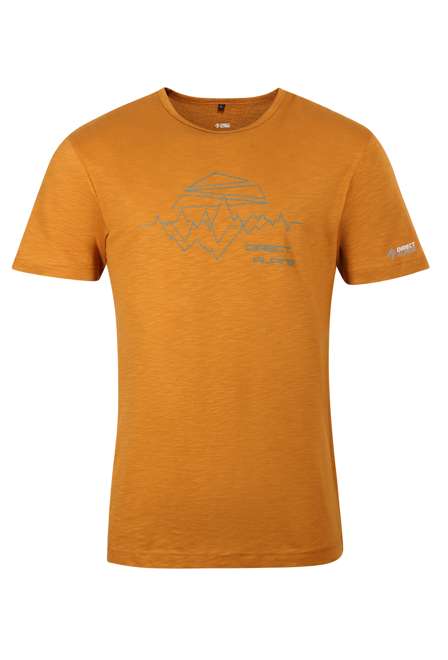 Fotogalerie Men's Cotton T-Shirt Bosco caramel (Geometric)