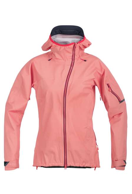 Fotogalerie Women's Hardshell Jacket GUIDE LADY coral/palisander