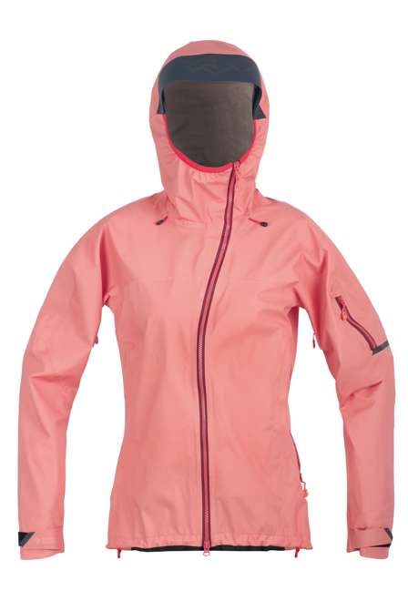 Fotogalerie Women's Hardshell Jacket GUIDE LADY coral/palisander